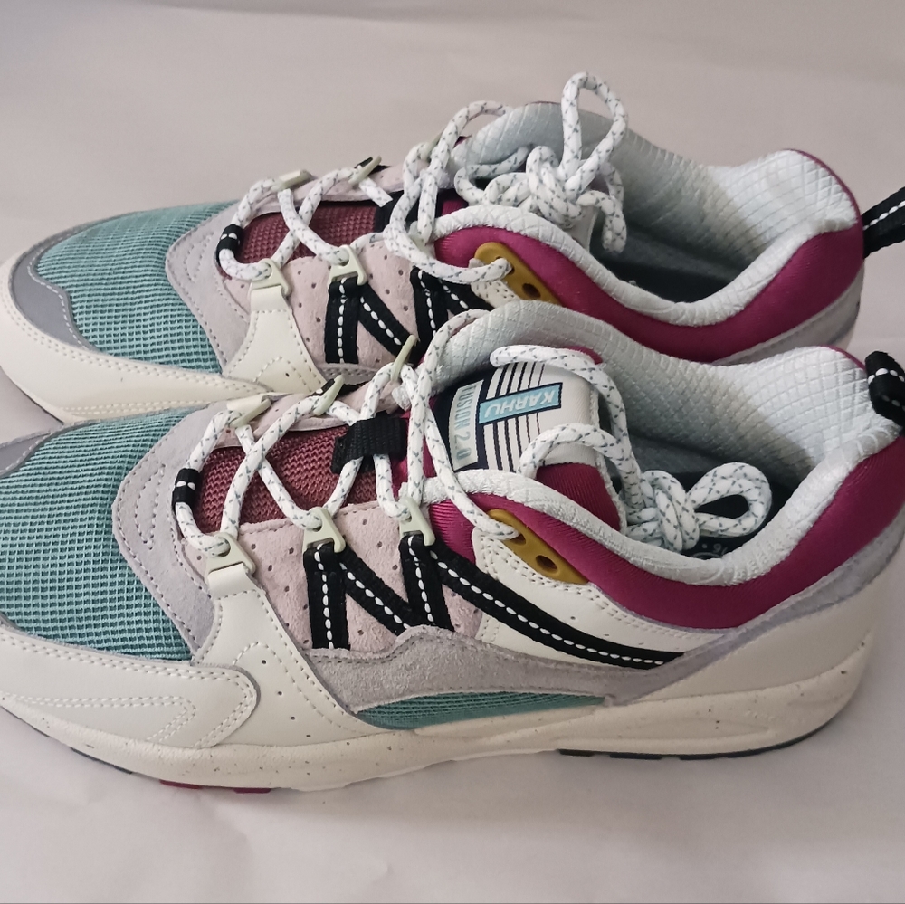 Mens Karhu Fusion 2.0 Lily White / Gray Violet Shoes